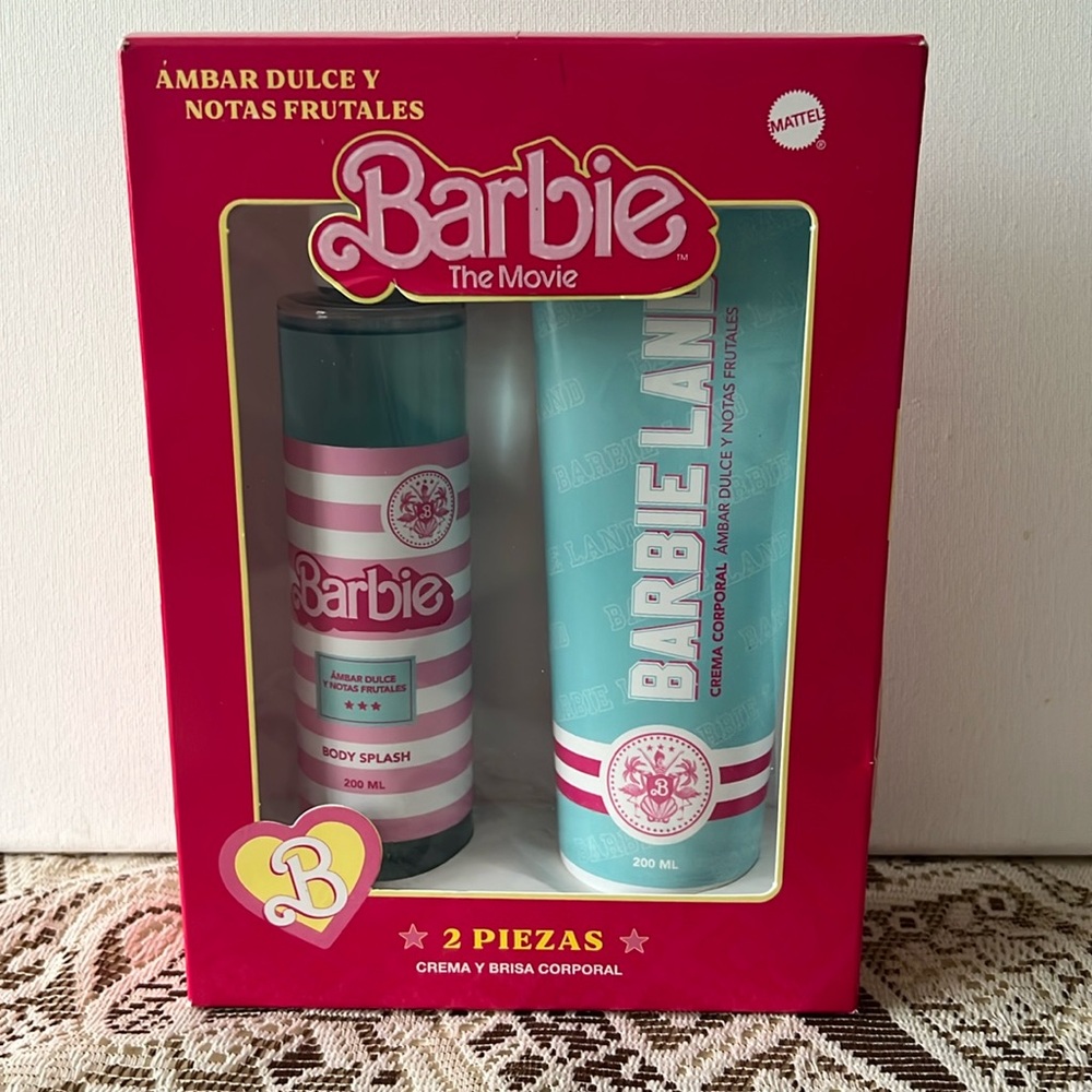 Barbie The Movie Body Spray & Cream Set Mexico Exclusive